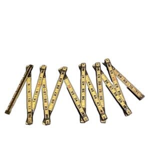 Rigid No 620 Extension Rule Yellow Wooden Vintage